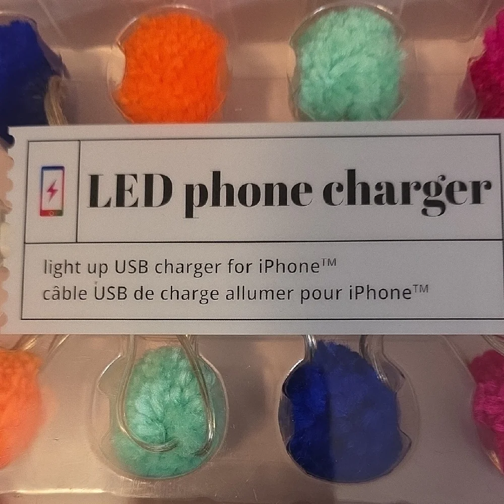DCI Multicolor LED USB Charger for iPhone